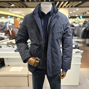 DR0102冬46折EDITION短款长袖羽绒服内胆+立领两件式两件套夹克