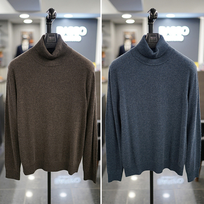 BASSO套头针织高领针织衫3