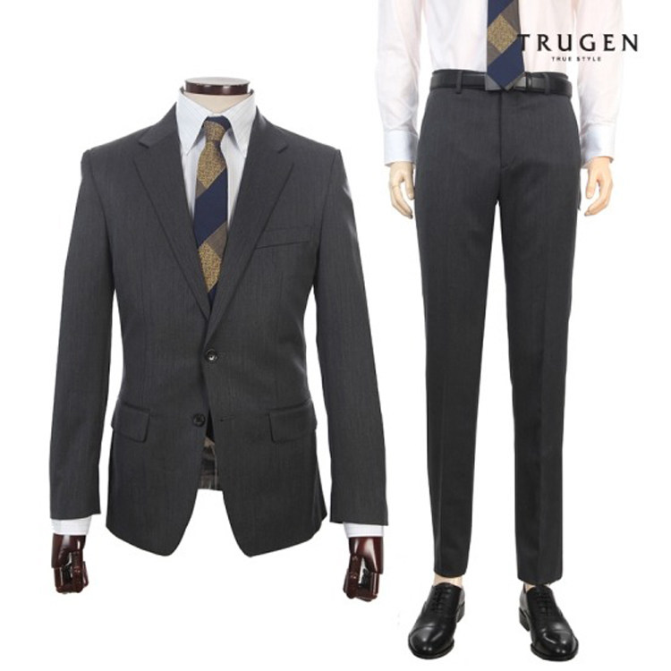 Costume homme en laine pour printemps - Ref 1556944 Image 1