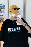 2022港风夏克莱因蓝男士短袖圆领T恤潮流T恤衫DSA062—T8852—P35，男装T恤，电商A062