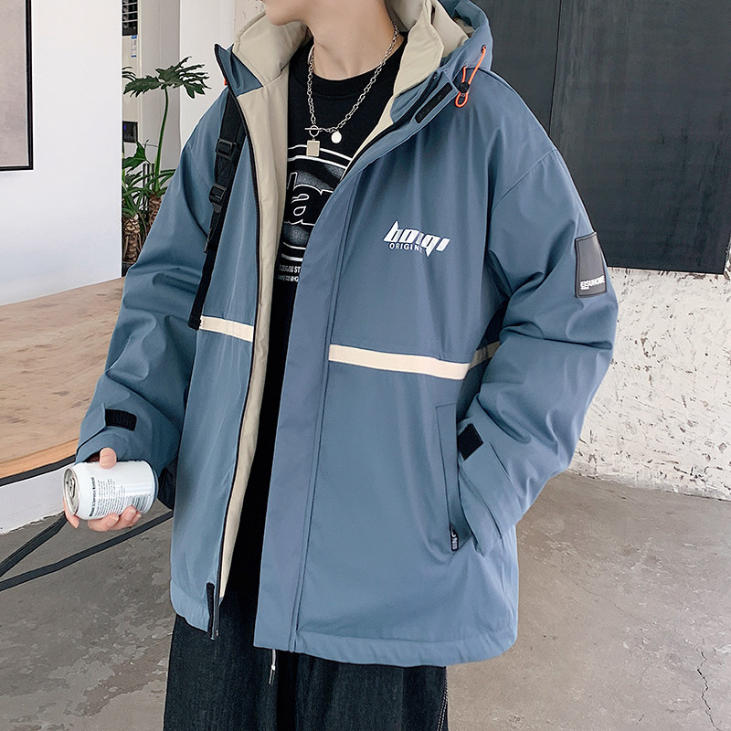 2025冬胖子机能夹克男宽松棉服男潮牌连帽防风棉衣外套MY866P110,男装夹克,电商A062