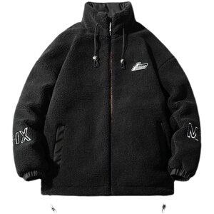 2025冬季羊羔绒外套刺绣棉衣加绒棉袄潮棉服外套MY886-P105控138图片