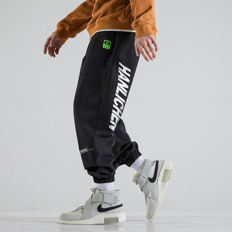 2025秋装休闲裤男士裤子九分哈伦裤大码宽松束脚长裤K882-P45,男装休闲裤,电商A062