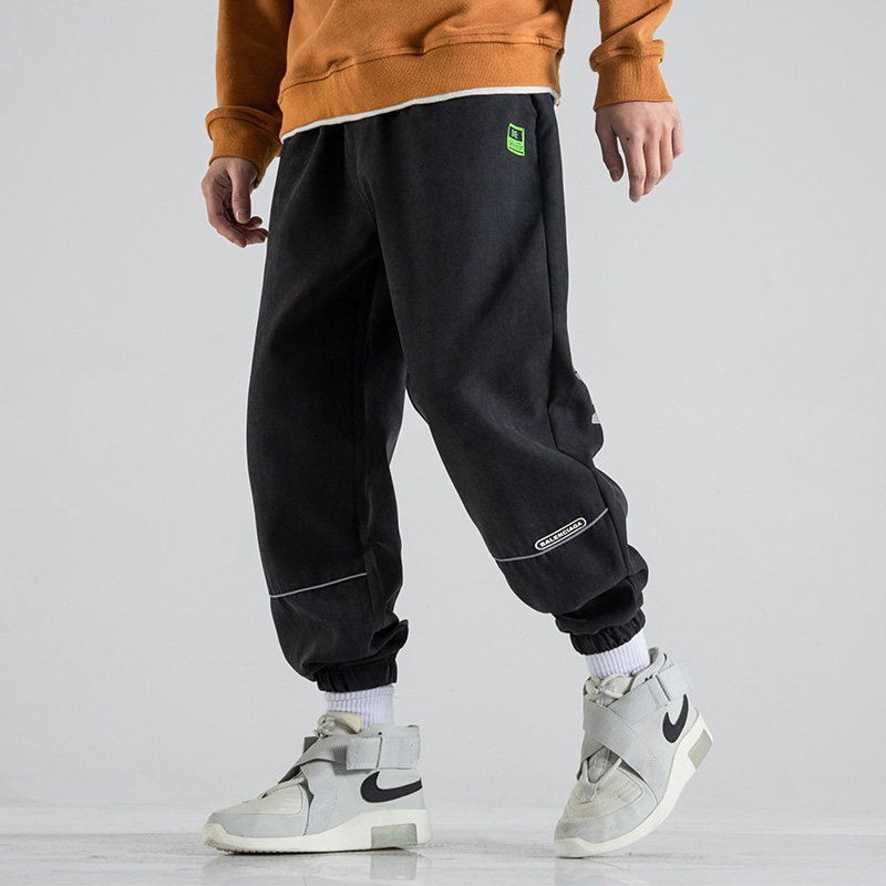 2025秋装休闲裤男士裤子九分哈伦裤大码宽松束脚长裤K882-P45,男装休闲裤,电商A062