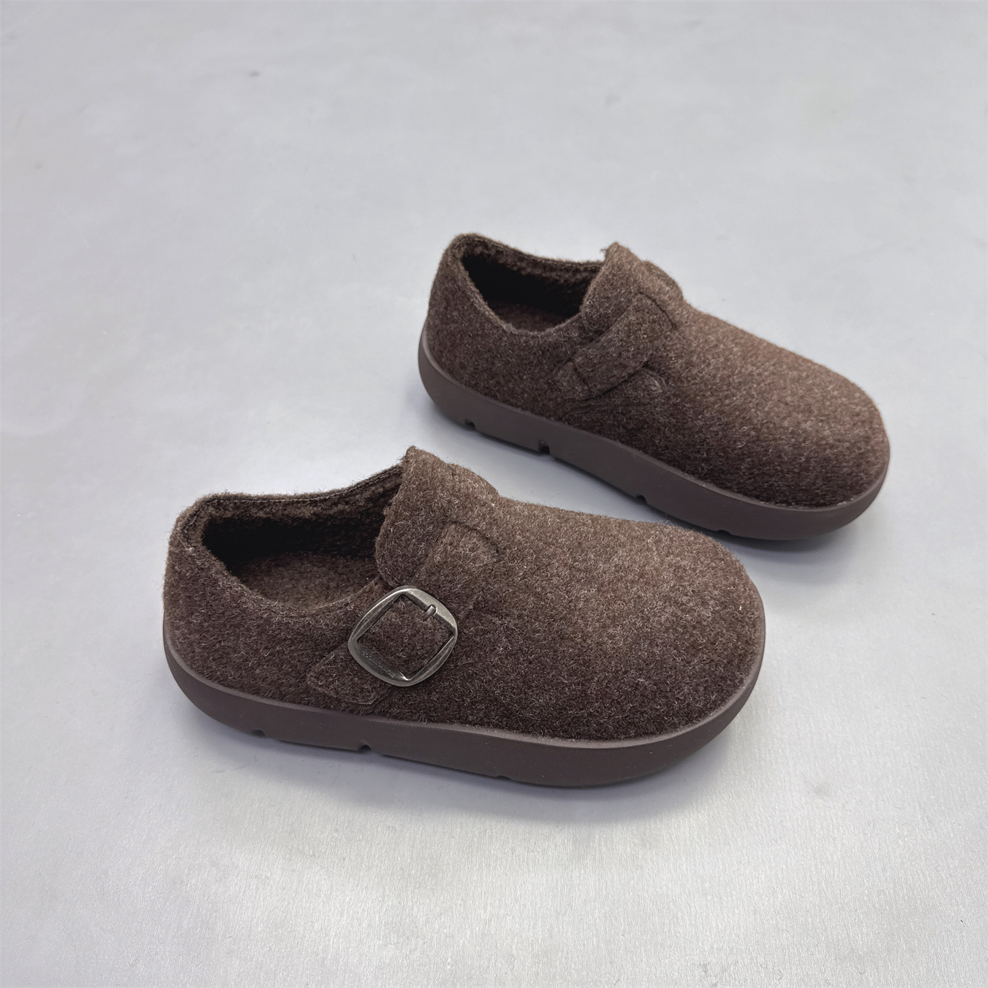 真皮女鞋2025冬新款韩版厚底棉鞋