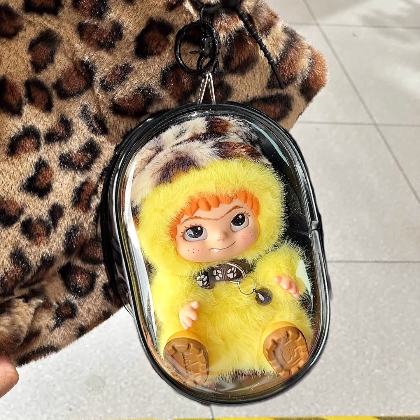 Wakuku保护壳毛毛潮趣派对娃包