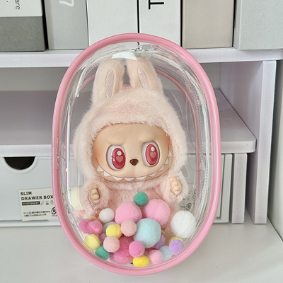 Labubu坐坐系列派对挂件娃包