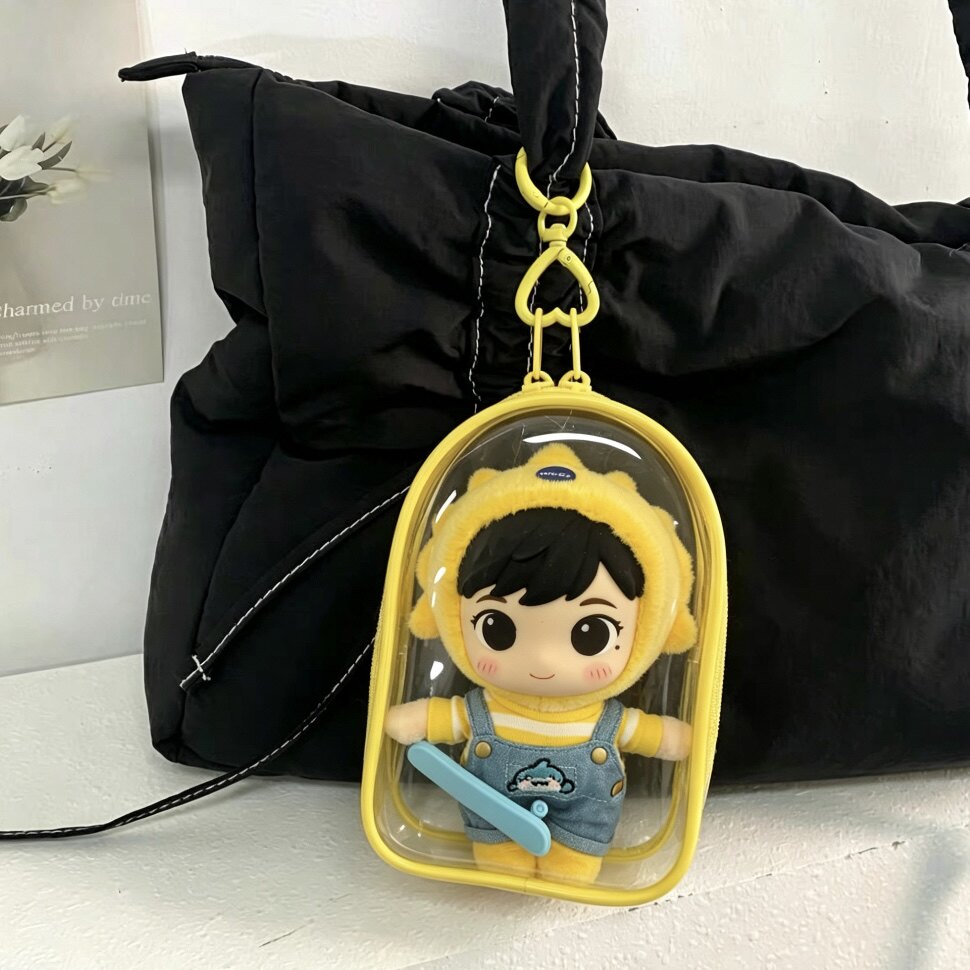 莎莎联名15cm娃包防尘展示溜娃包