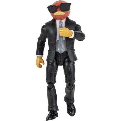 堡垒之夜Fortnite 3.75超可动人偶模型 墨镜鱼人 黑西服 黑衣人