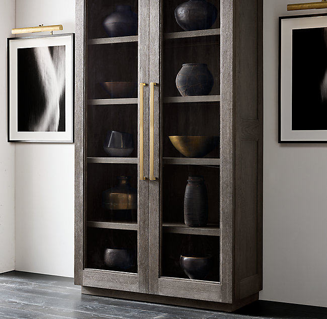 美国RH实木意式现代简约餐边柜