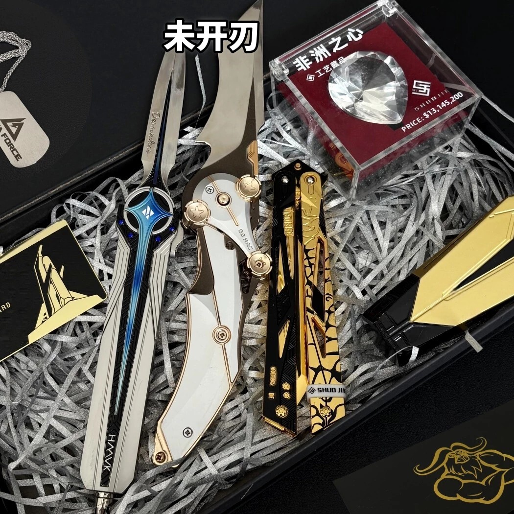 三角洲行动礼盒装北极星黑海非洲之心曼德尔砖模型游戏周边未开刃