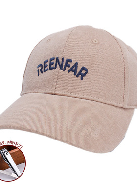 热人花大头围鸭舌帽纯棉磨毛棒球帽防晒显脸小遮阳帽子54072