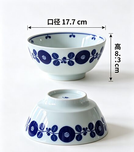 白山风格陶器bloom散花集陶瓷拉面碗汤碗 日式面碗沙拉碗家用餐具