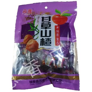 果肉脯蜜饯180g特价 庆阳云露甘草山楂片 美零食品 西北甘肃土特产