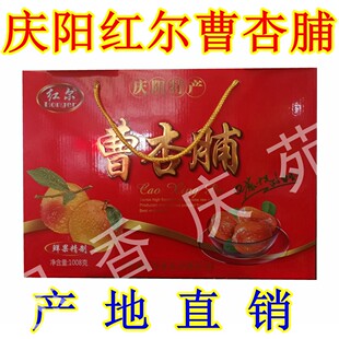 西北甘肃土特产庆阳宁县早胜红尔曹杏脯果肉脯蜜饯礼盒装特价食品