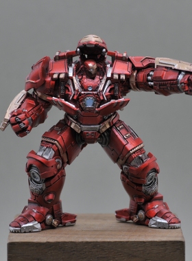 1/87/1/64/1/43/1/35人偶SZ出品漫威反浩克装甲人偶摆件白模代工