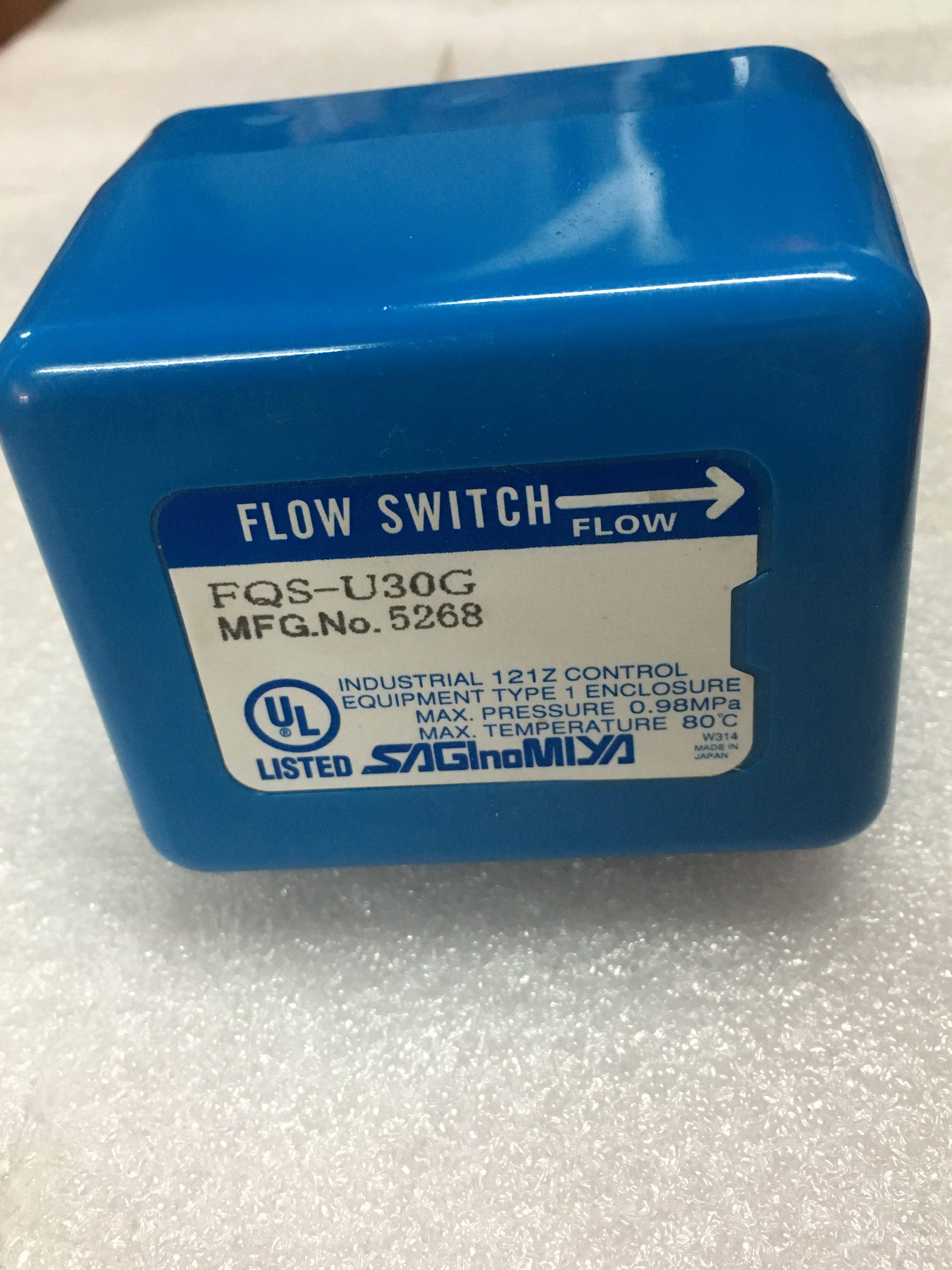 现货原装日本鹭宫saginomiya水流量开关fqs-u30g全新真品秒发货