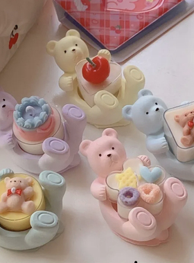 【小熊日记】可爱抱抱熊香薰蜡烛礼盒小众原创送女生闺蜜生日礼物