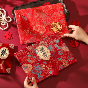 礼金簿结婚收礼单记账本婚礼嘉宾签名册登记本喜事人情礼簿签到本