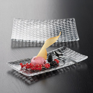 德国进口Nachtmann水晶玻璃果盆果盘水果拼盘点心餐盘托盘蛋糕盘