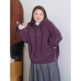 zooobaby10 纯色连帽卫衣外套女街头风慵懒宽松上衣 31晚八点