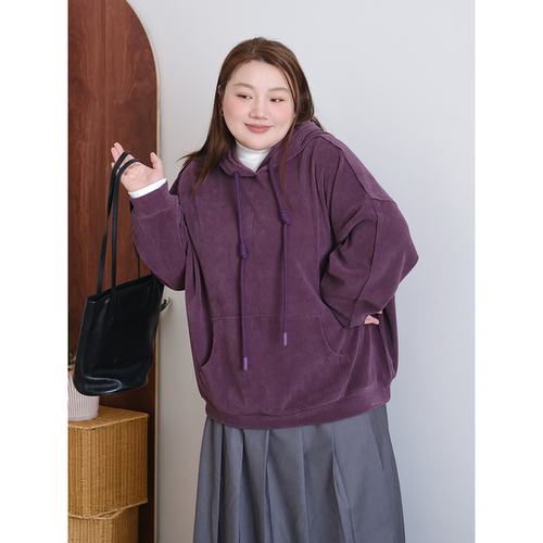 zooobaby10/31晚八点 纯色连帽卫衣外套女街头风慵懒宽松上衣