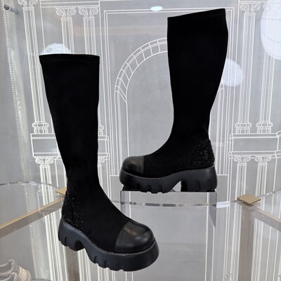 Cimior意大利轻奢女鞋 超轻松糕底瘦瘦靴长靴 吊牌3280 CA25194