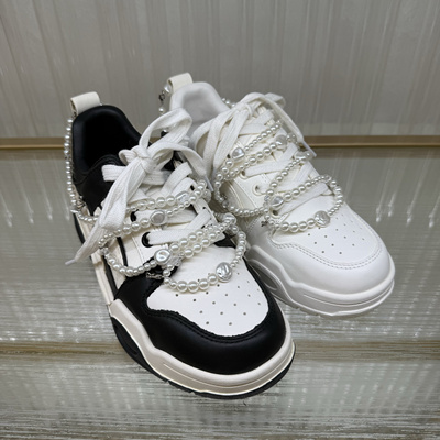 新品上架 法国乐芙女鞋/LE FAOU 珍珠内增板鞋L231023 吊牌价2699