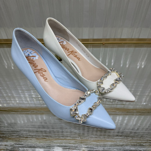 女鞋 皇冠老店正品 3M60211 优雅水钻单鞋 恋尚萝莎时尚 Linea Rosa