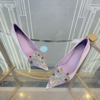 Cimior2026新款手工蛇皮婚鞋浅口宴会礼服鞋女日常可穿CS26243
