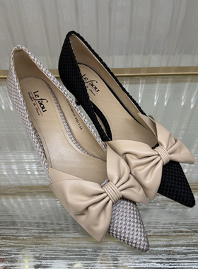 皇冠老店正品 法国乐芙/LE FAOU 名媛蝴蝶少女时尚单鞋 L213004