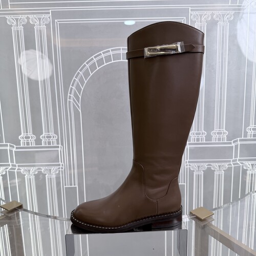 皇冠老店正品 Linea Rosa/恋尚萝莎 矮跟骑士靴女靴 3T21001