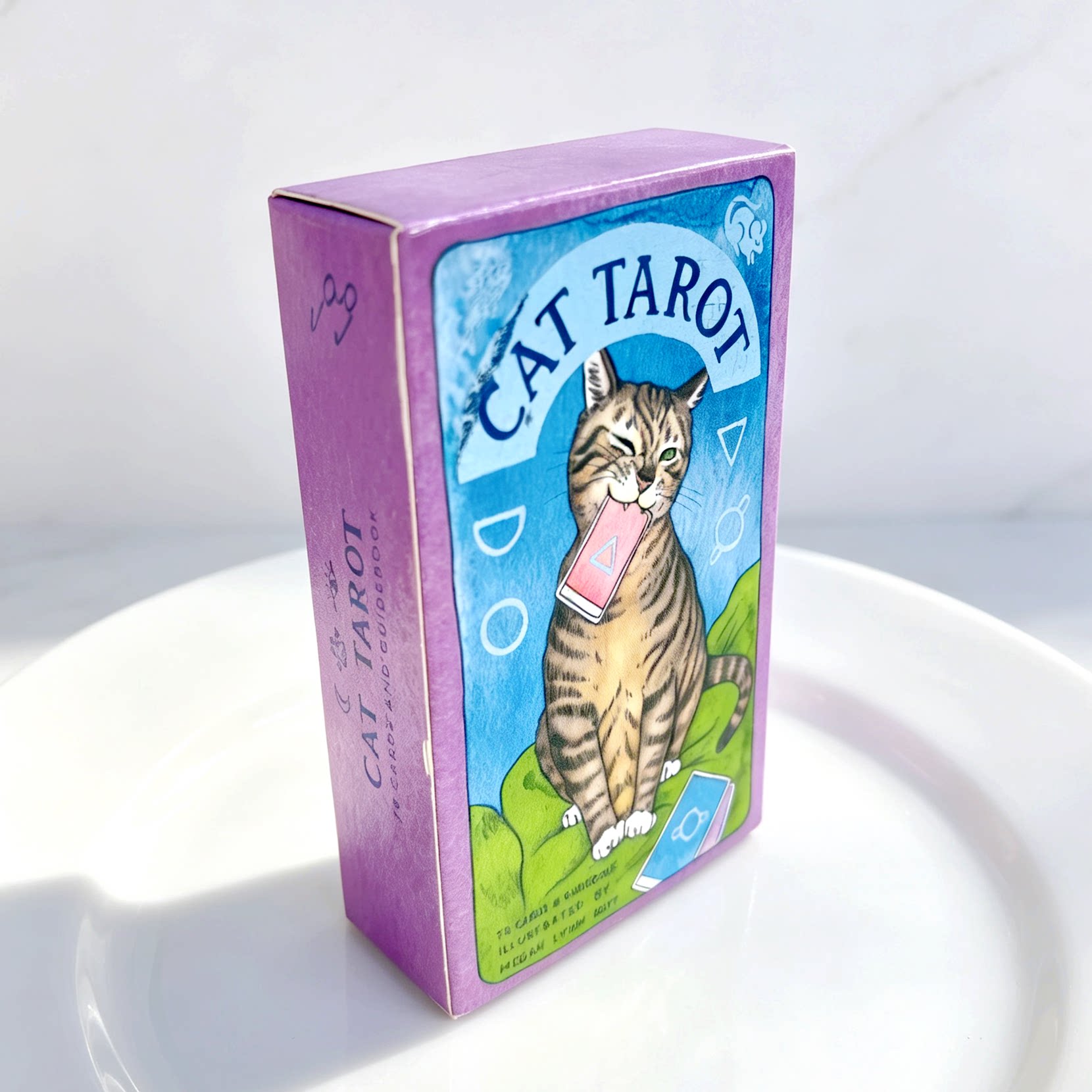 猫猫塔牌俄语猫卡牌78张图片