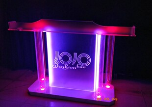 定制打碟台酒吧发光dj台家用调音机支架KTV包箱可移动打碟机桌子