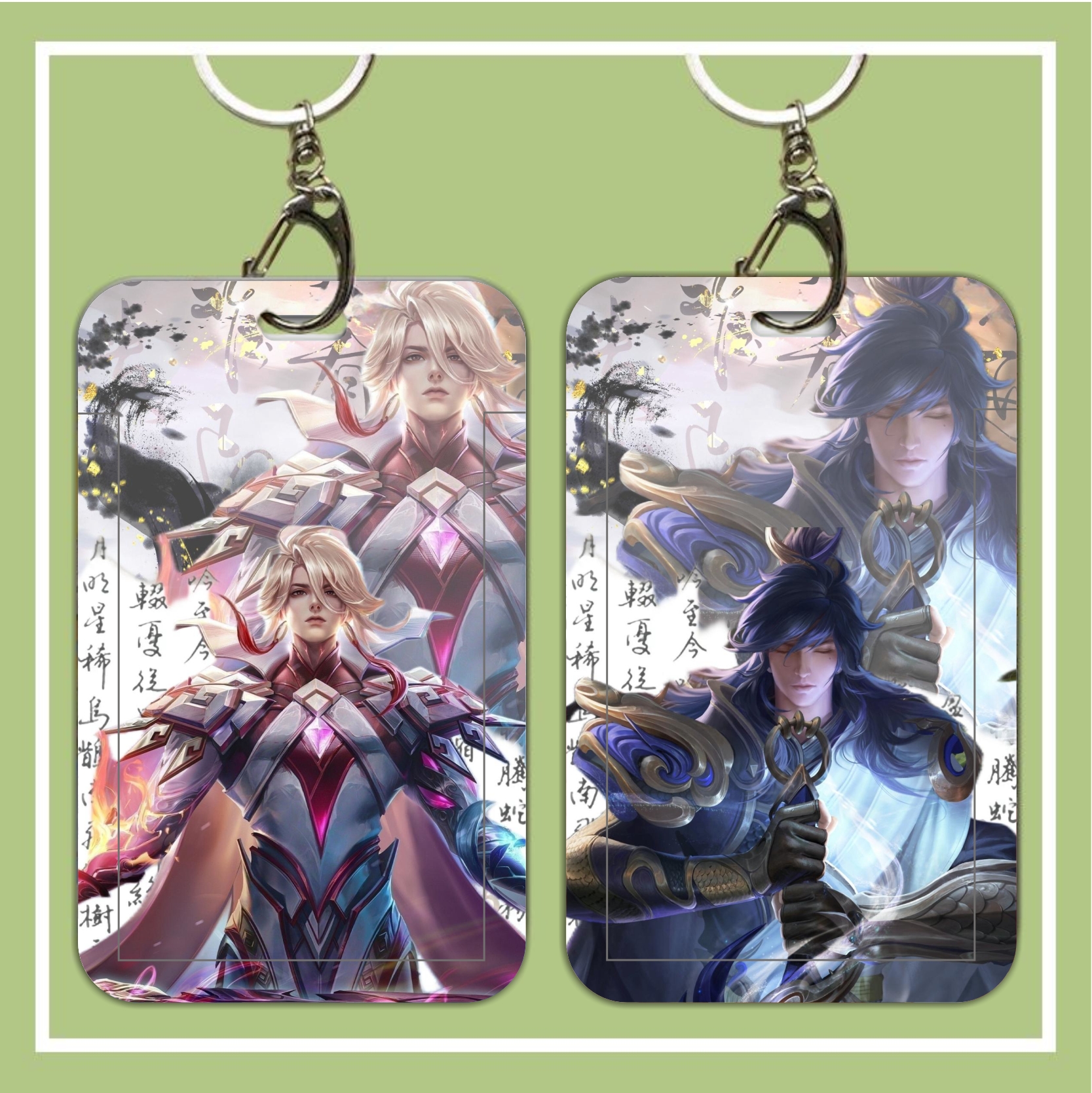 古风王者荣耀李信一念神魔学生卡套校园饭卡门禁卡工牌证件保护套