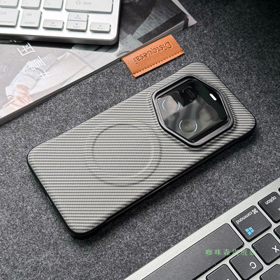 适用于 于荣耀magic7RSR保时捷手机保护壳磁吸无边框半包碳钎维纹理新款magic7超薄6pro防摔魔术magic5pro散