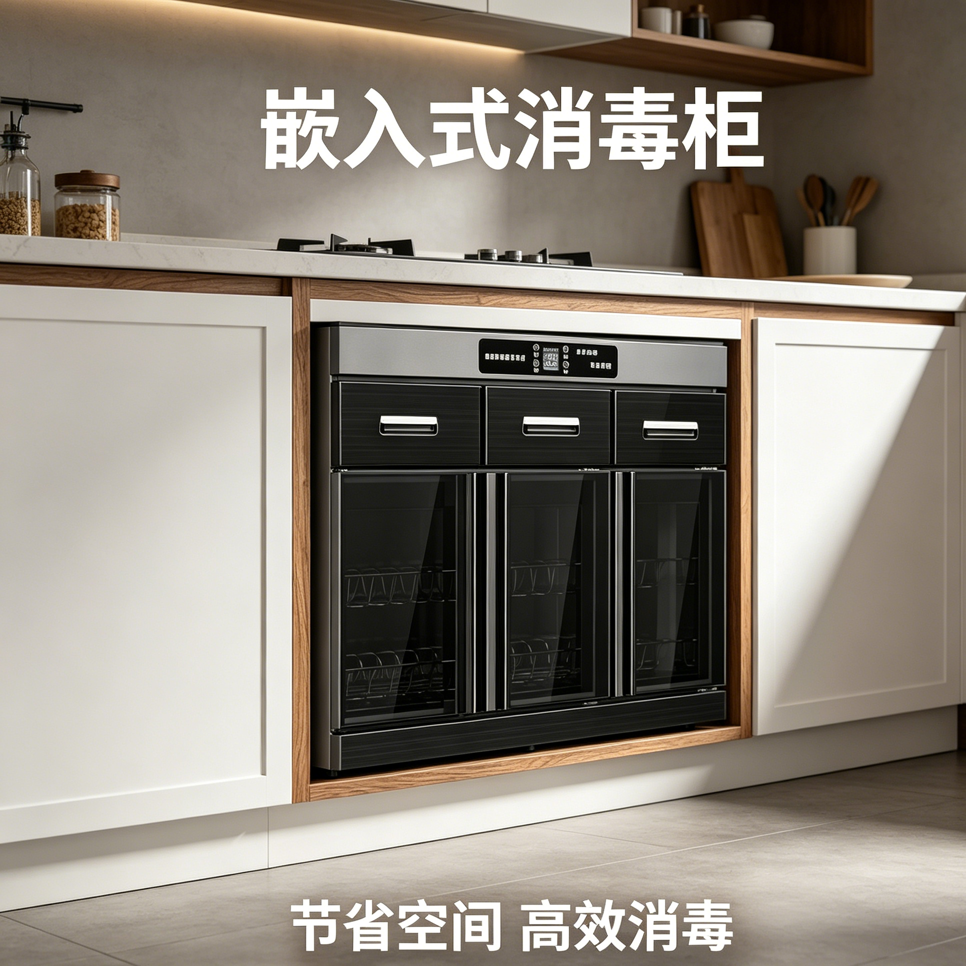 多宝康商用嵌入式高效消毒柜