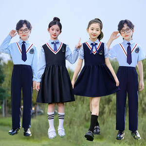 合唱演出服儿童表演服中小学生朗诵英伦班服校服毕业照服幼儿园服