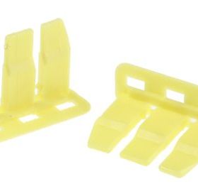 TE泰科 锁板174358-7黄色 TPA锁 使用于汽车连接器 原装新品