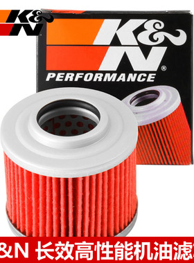 KN机滤适配宝马F650GS G650 G650GS 隆鑫650 KN机滤 机油滤芯