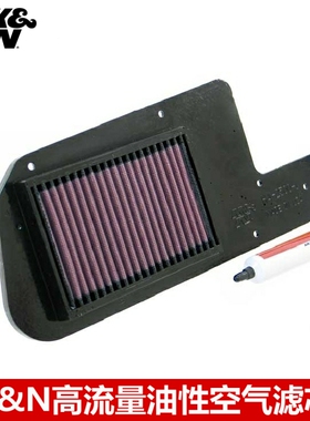 KN空滤适配01-02-03款NNS250 佛沙 KN高流量风格空气滤芯器