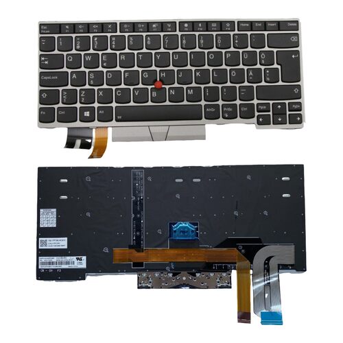 爱沙尼亚EE背光键盘适用联想E480 E485 E490 T480S 01YN376