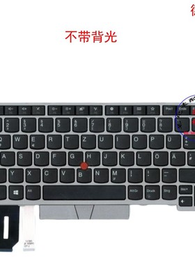 德文DE键盘L480 L490 L380 L390 Yoga S2 3rd 4th  01YN392