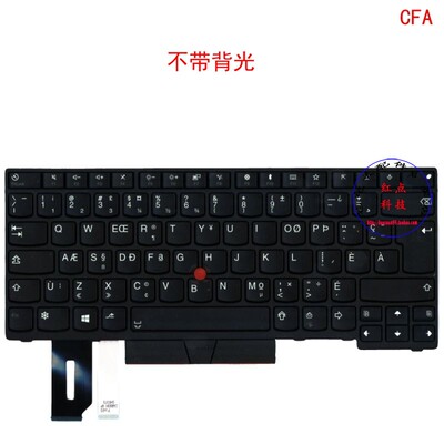 CFA键盘E495 E480 E490 T480S T490 T495 P43S 01YP241 01YP321