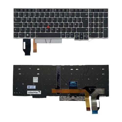 挪威NO背光键盘适用联想E580 E585 E590 01YN680 01YN760