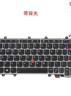 巴西BR键盘联想Thinkpad X380 Yoga 370 S1 01EN431 01AV720