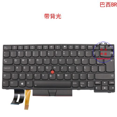 巴西BR键盘E495 E480 E490 T480S T490 T495 01YP284 01YP524
