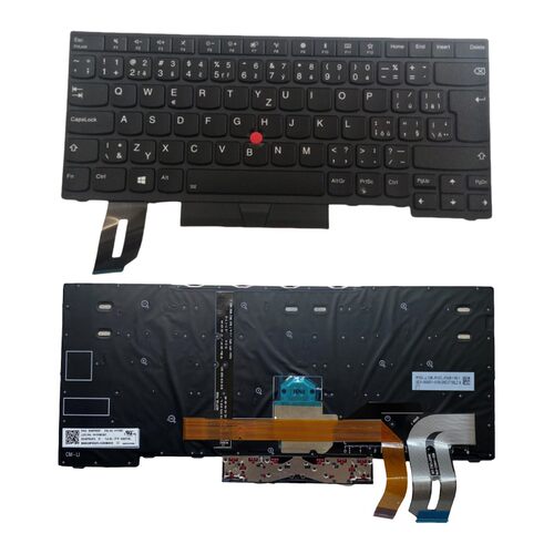 捷克CZ背光键盘适用联想T480S T490 T495 01EN978 01EN980