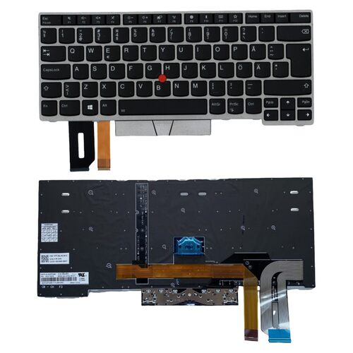 瑞典SE背光键盘适用联想E480 E485 E490 T480S 01YN365