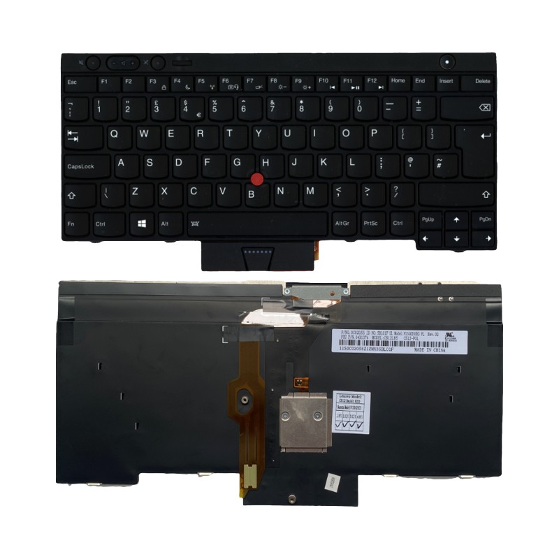 UK背光键盘适用联想Thinkpad T430 T430s T530 W530 X230 04Y0557